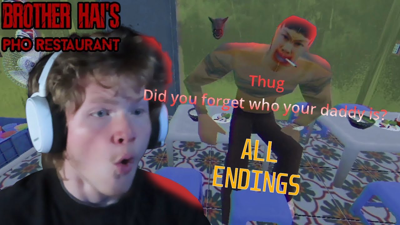 BROTHER HAIS PHO RESTAURANT IS HILARIOUS! (All Endings)