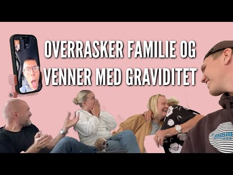 Vi fortæller vores familie og venner at jeg er gravid! | Livet på gården Ep. 26