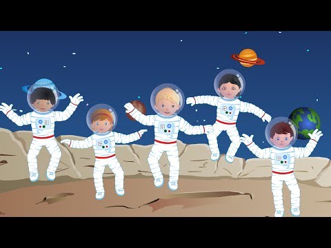 Five Little Astronauts | Phonics Letter- T song | Kids Tv Nursery Rhymes For Children