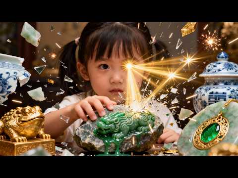 The trash-picking girl passed out and awakened X-ray vision.