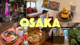 【Osaka Vlog】大阪で過ごす4日間 | 40代男の一人旅 | 梅田、中崎町、なんば、天王寺 | カフェ・グルメ | 一時帰国 | アメリカ駐在【2026最新】