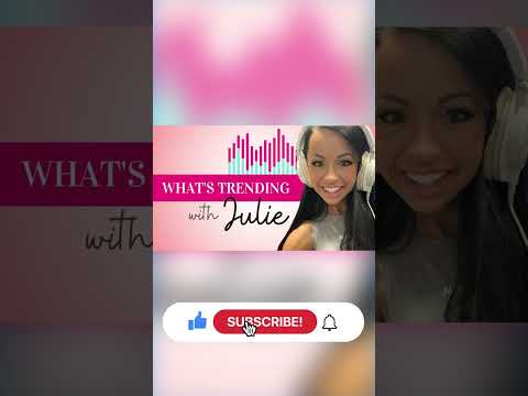 Hear What's Trending with Julie weekday mornings on 99 7 WOOF FM at 6:08 and 8:08