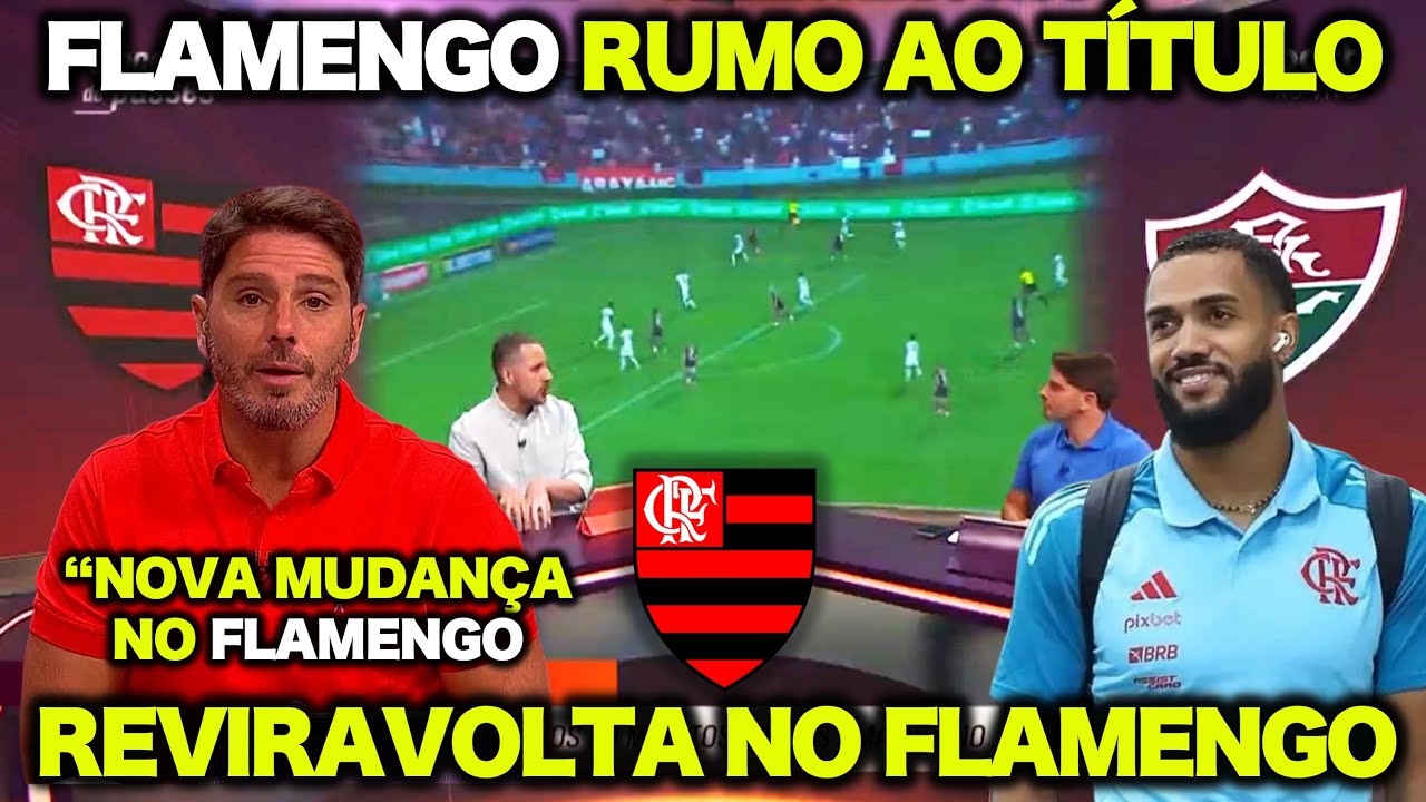FLAMENGO X FLUMINENSE | FILIPE LUÍS FEZ NOVA MUDANÇA NO FLAMENGO PARA FINAL DO CAMPEONATO CARIOCA