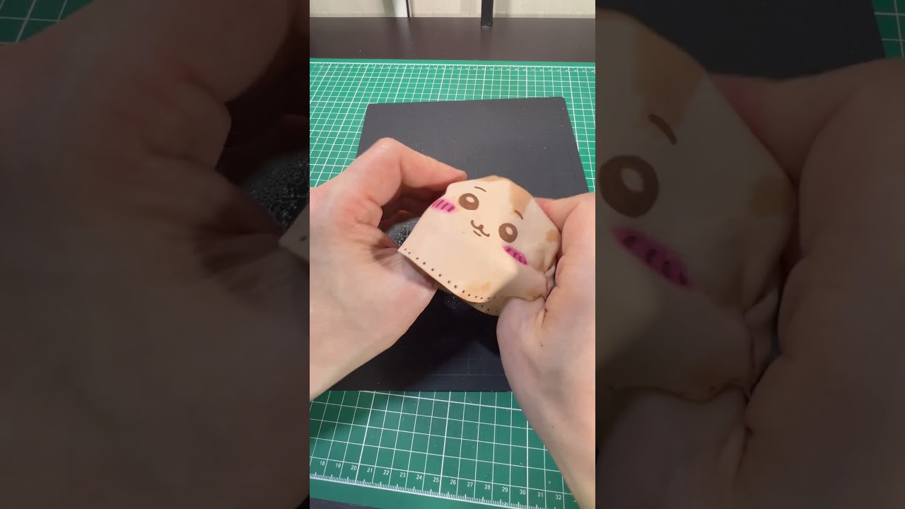 ちい革のぬいぐるみを作ってみた。