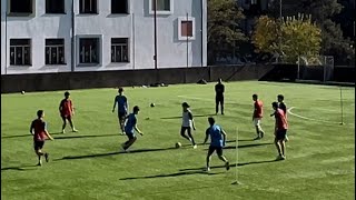 Hexagon possession 4 vs 4 + 1