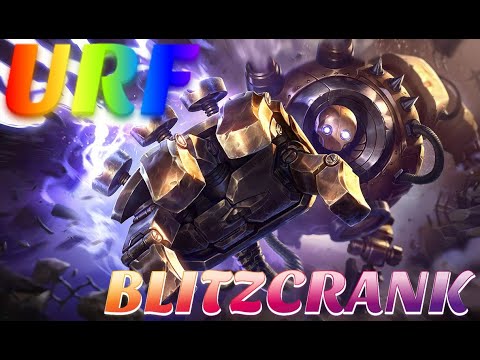 URF BLITZCRANK - ULTRA RAPID FIRE BLITZCRANK SEASON 10 - URF 2020 - LEAGUE OF LEGENDS URF