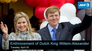 AFP Live - Royal Water Pageant in Amsterdam - starts at 18:15 GMT (20:15 local time)