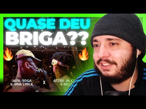 (QUASE DEU BRIGA 😱🔥🥵 ) JAYA LUUCK, JAPA E YOGA X CHOI, ASTRO JN E BILLS (SEMIFINAL) | REACT BAUEB