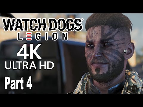 Watch Dogs Legion - Walkthrough Part 4 No Commentary [4K]