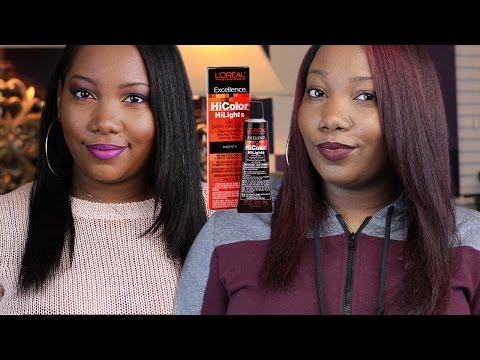 How to: Coloring My Texlaxed Hair (NO BLEACH) using...