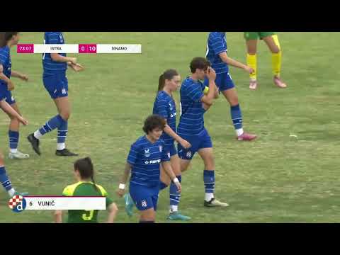 NK ISTRA 1961 vs ŽNK DINAMO 0:11 (1. kolo, Magenta liga 25/26)