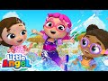 Jill The Mermaid! | Little Angel Kids Songs & Nursery Rhymes