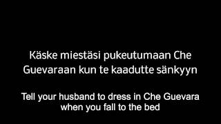 Happoradio - Che Guevara w/ English lyrics