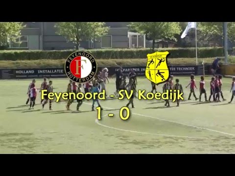 SC Feyenoord E1 - SV Koedijk E1 (7 mei 2016) op het 7e International Youth Tournament