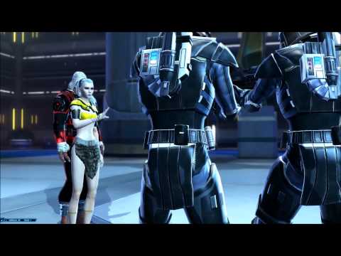 SWTOR Part 29 - Dark Side Sith Inquisitor Cinematic Walkthrough