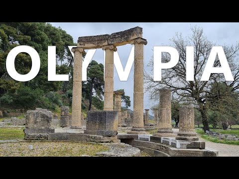 Walking in Ancient Olympia, Greece | 4K Stroll Through the Birthplace of the Olympics