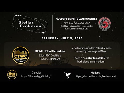 CTWC SoCal 2025 Regional | !matcherino !bracket !qual !donate