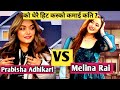 prabisha Adhikari vs melina rai को धेरै हिट कस्को कमाई कति ? #melinarai #prabi