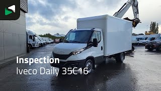 IVECO Daily 35C16 Laadklep Dubbellucht Bakwagen 160PK Airco Euro6 Meub panelvan kamyon < 3.5t | Görüntü 4 - Autoline
