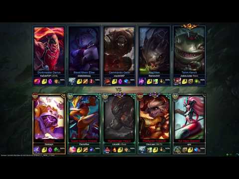 League of Legends Jungle Kindred vs Elise Season 8 11 10 2017