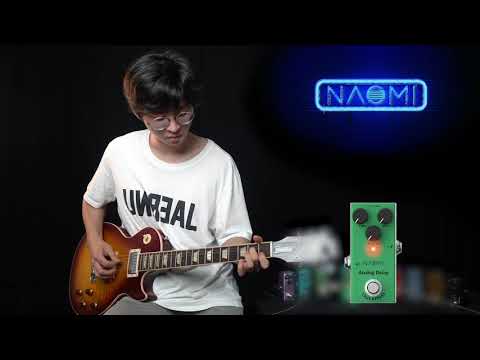 Analog Delay Guitar Effect Pedal with ABS Control Knobs Mini Single Pedal for Electric Guitars DC 9V