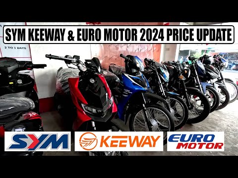 SYM Keeway & Euro Motor 2024 Price Update