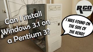 Installing Windows 3.1 on a Pentium 3? On a CF Card???