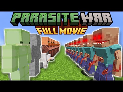Minecraft but I fight a PARASITE WAR [FULL MOVIE]