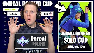 So I Played The *UNREAL* Ranked Solo Cup... (PROS ONLY)
