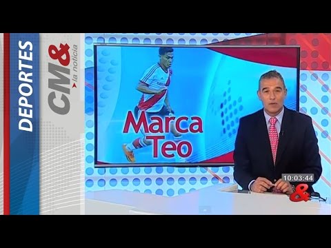 Teo marca su primer gol del año con River