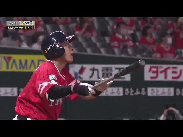 7/11 ホークス対バファローズ ハイライト