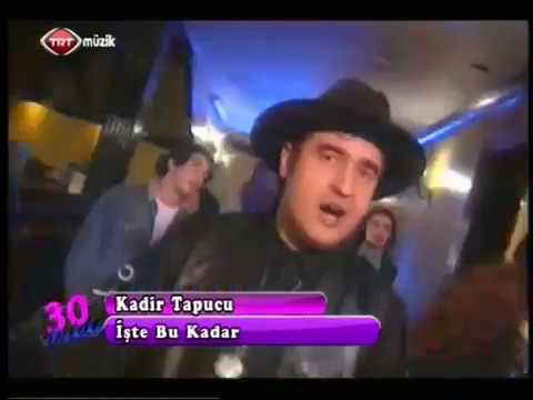 İŞTE BU KADAR / KADİR TAPUCU