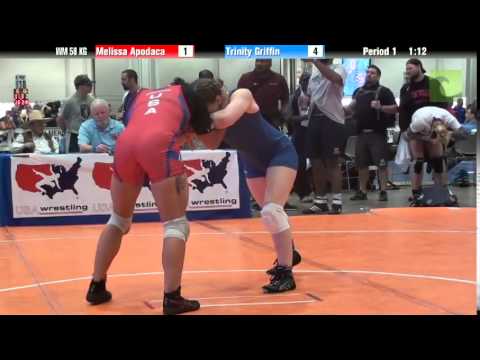 Women WM 58 KG - Melissa Apodaca vs. Trinity Griffin