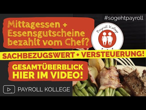 How are canteen meals and meal vouchers taxed? What is the taxable benefit? Explained simply.