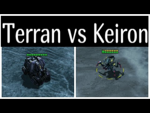 StarCraft 2 - Terran vs Keiron  All Races PvP mod