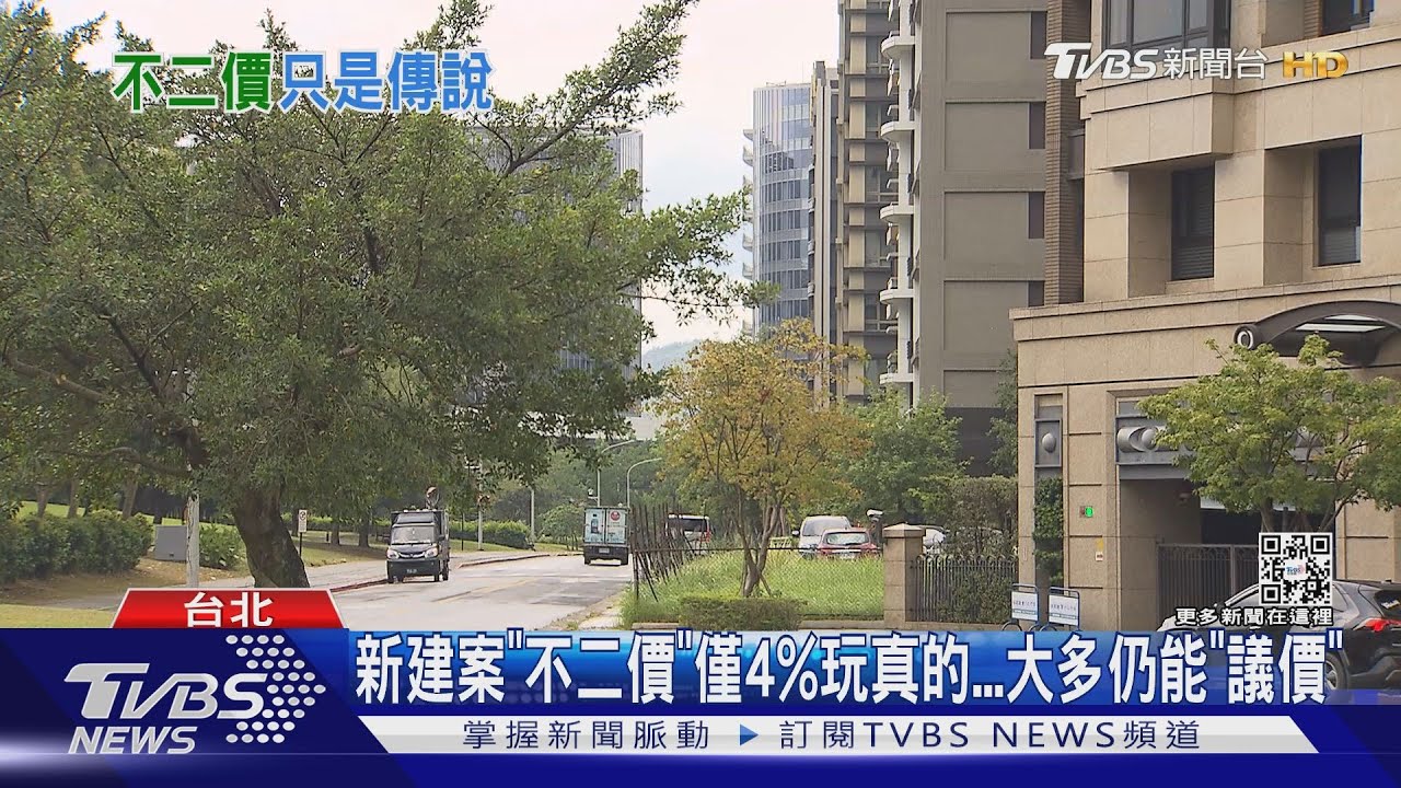 新建案「不二價」僅4%玩真的 大多仍能「議價」