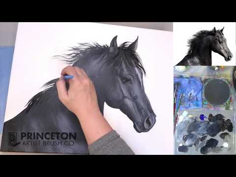 Introducing the Princeton Series 3750 Filbert Grainer Brush