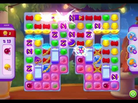 HomeScapes Level 3209 no boosters (23 moves)