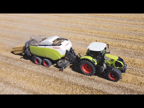 Claas Axion 850 & Quadrant 5300 - LMB Buysse op demo-tour