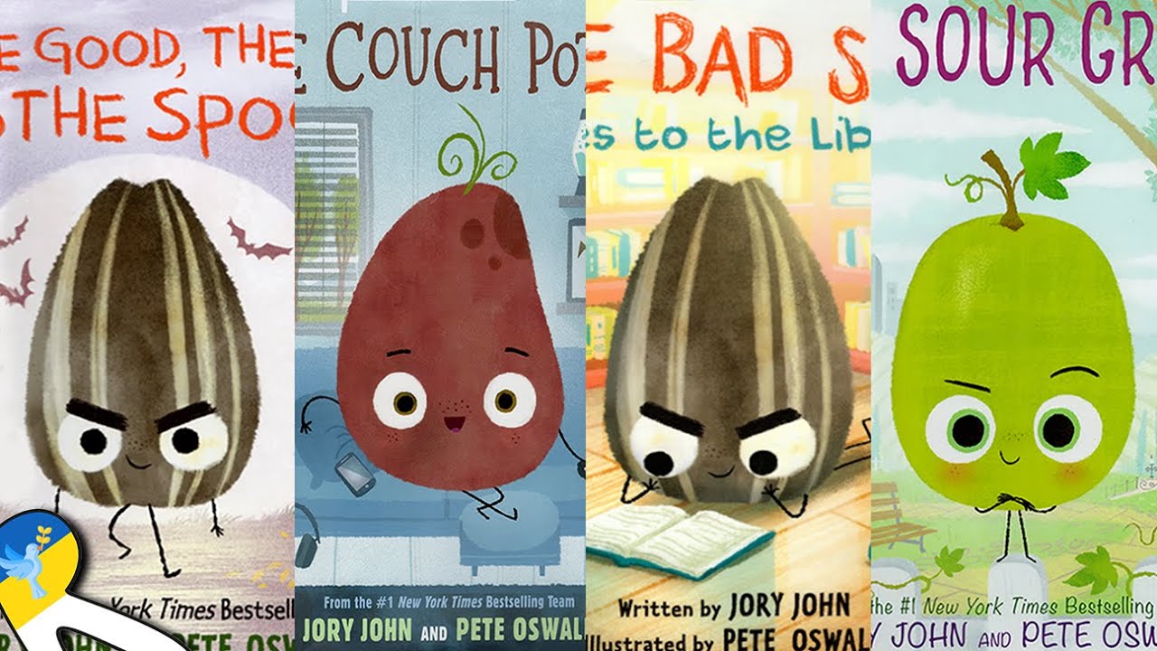 35 min 4 Books Collection Animated & Read Aloud