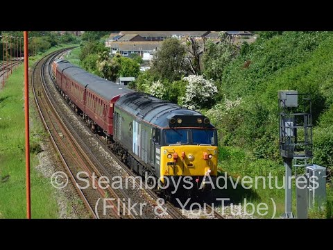 Branchline Society Tours 50008 “Thunderer” around Weymouth on “The Millbrook Meander” tour