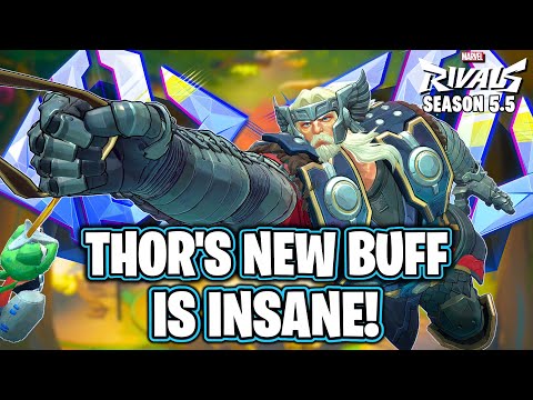 THOR'S NEW BUFF IS INSANELY BROKEN | Marvel Rivals Season 5.5 Ranked