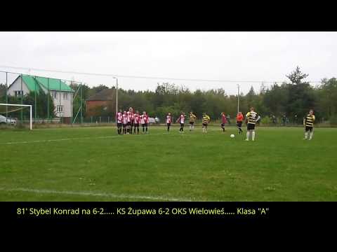 KS Żupawa - OKS Wielowieś (gol na 6-2 Stybel Konrad) Klasa "A" 03.09.2017