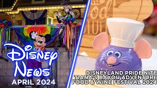 Disney News April 2024 - Free Disney Dining, Food & Wine Festival, Tiana