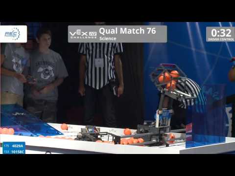 VEX Worlds 2016 - VEXIQ Middle School - Science - Qual 76 (4029A 10158C) 59