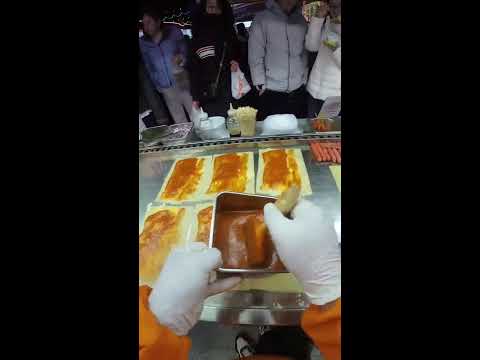 First-Person Grilled Cold Noodle Build | Chinese Street Food | No Commentary