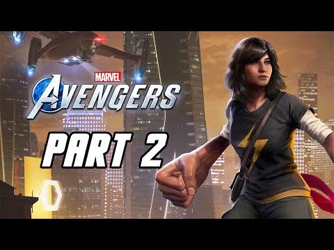 Marvel's Avengers - Gameplay Walkthrough Part 2 (No Commentary, PS4 PRO)
