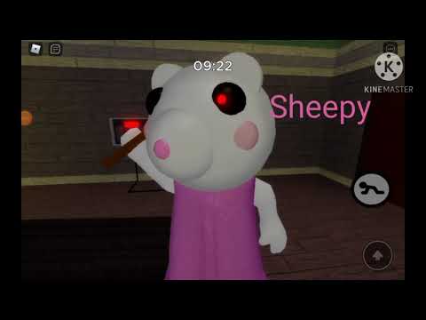 All piggy's with red eyes jumpscare