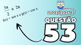 ✈CORREÇÃO EEAR 2023-2024 MATEMÁTICA (CFS 2) | CICLO TRIGONOMÉTRICO
