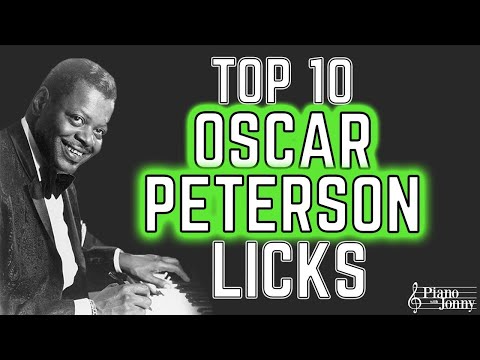 10 Amazing Oscar Peterson Piano Licks